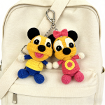 Adorable Mouse Plush Toy - Handmade Crochet Amigurumi, Perfect Gift